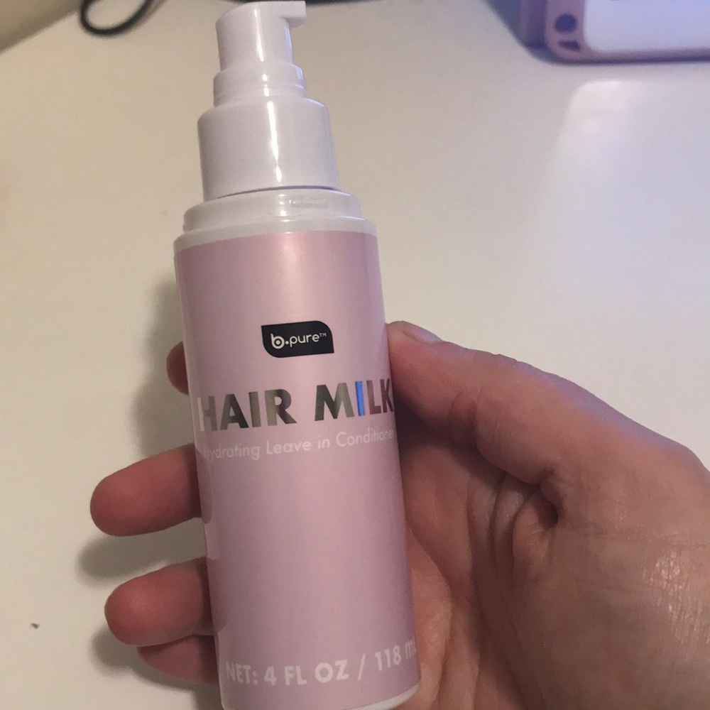 💖 b.pure Hair Milk Hydrating Leave-In Conditioner - Light Pink